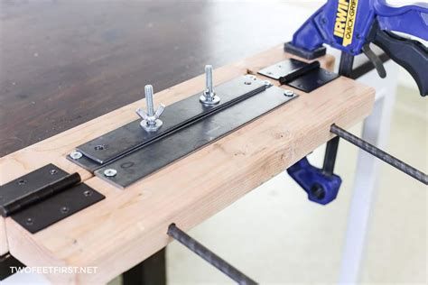 diy wooden sheet metal brake|homemade metal brake bender.